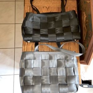 TWO HARVEYS THE ORIGINAL SEATBELT BAG BOTH IN GOOD USED CONDITION